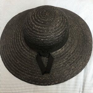 VTG Straw Wide Brimmed Hat